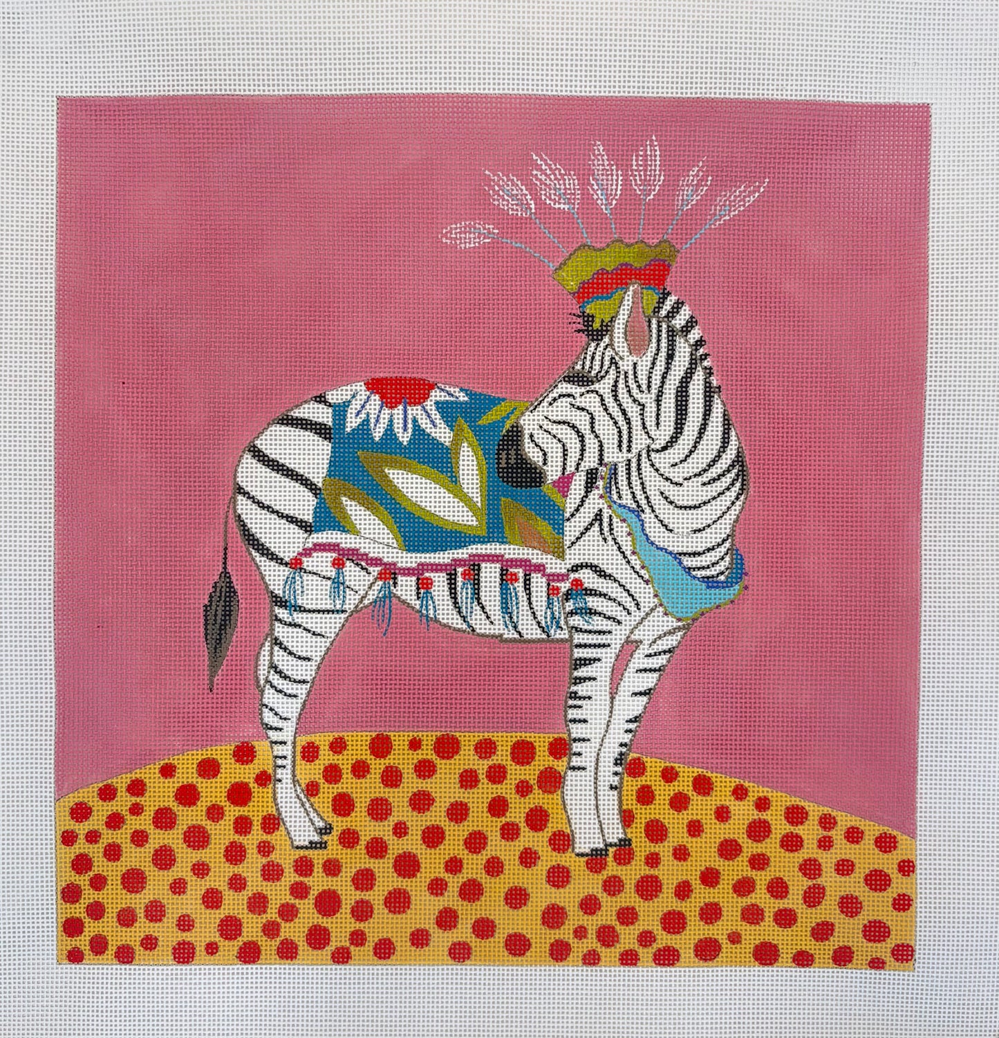 Large Zebra Pillow