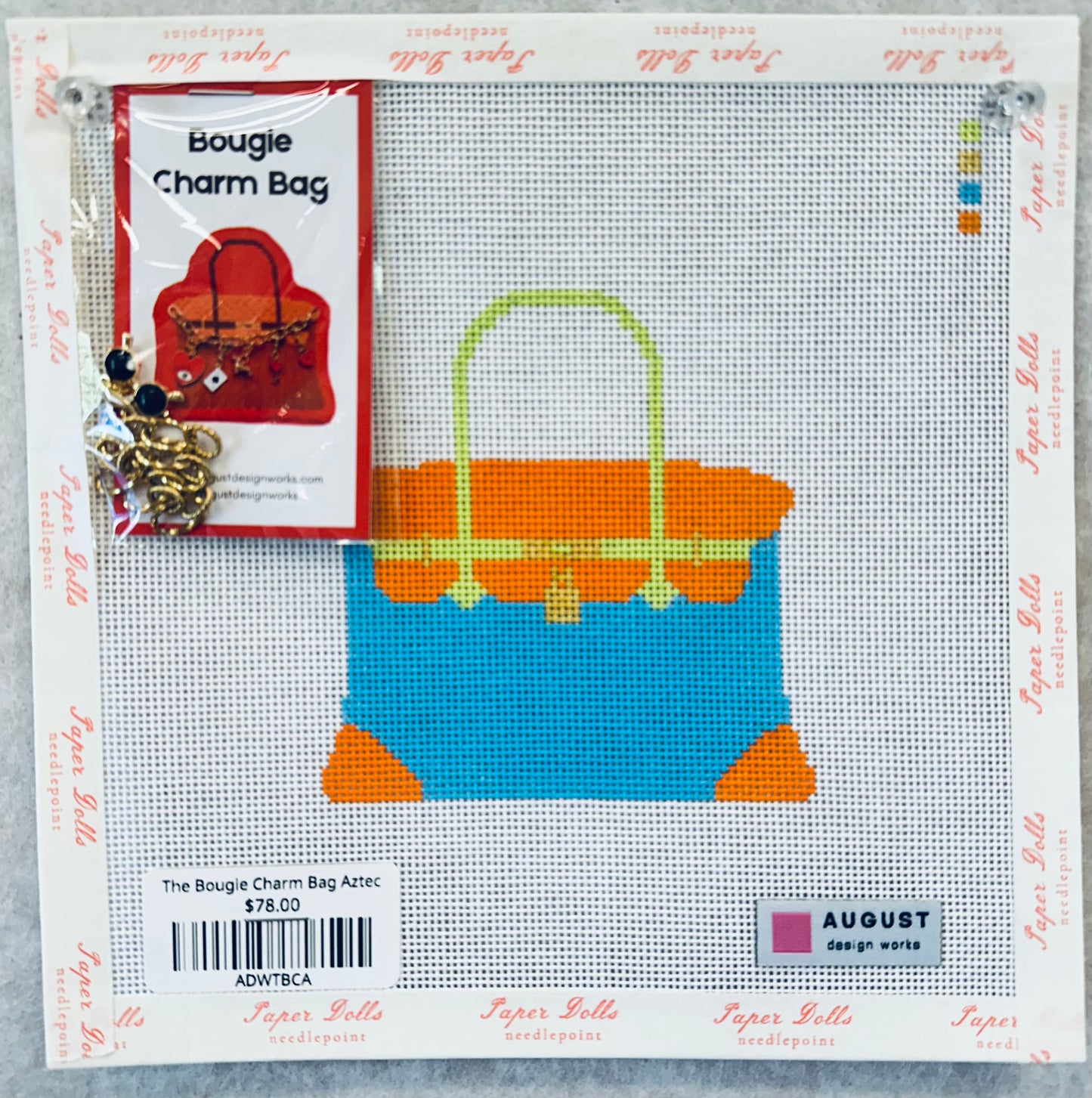 The Bougie Charm Bag Aztec