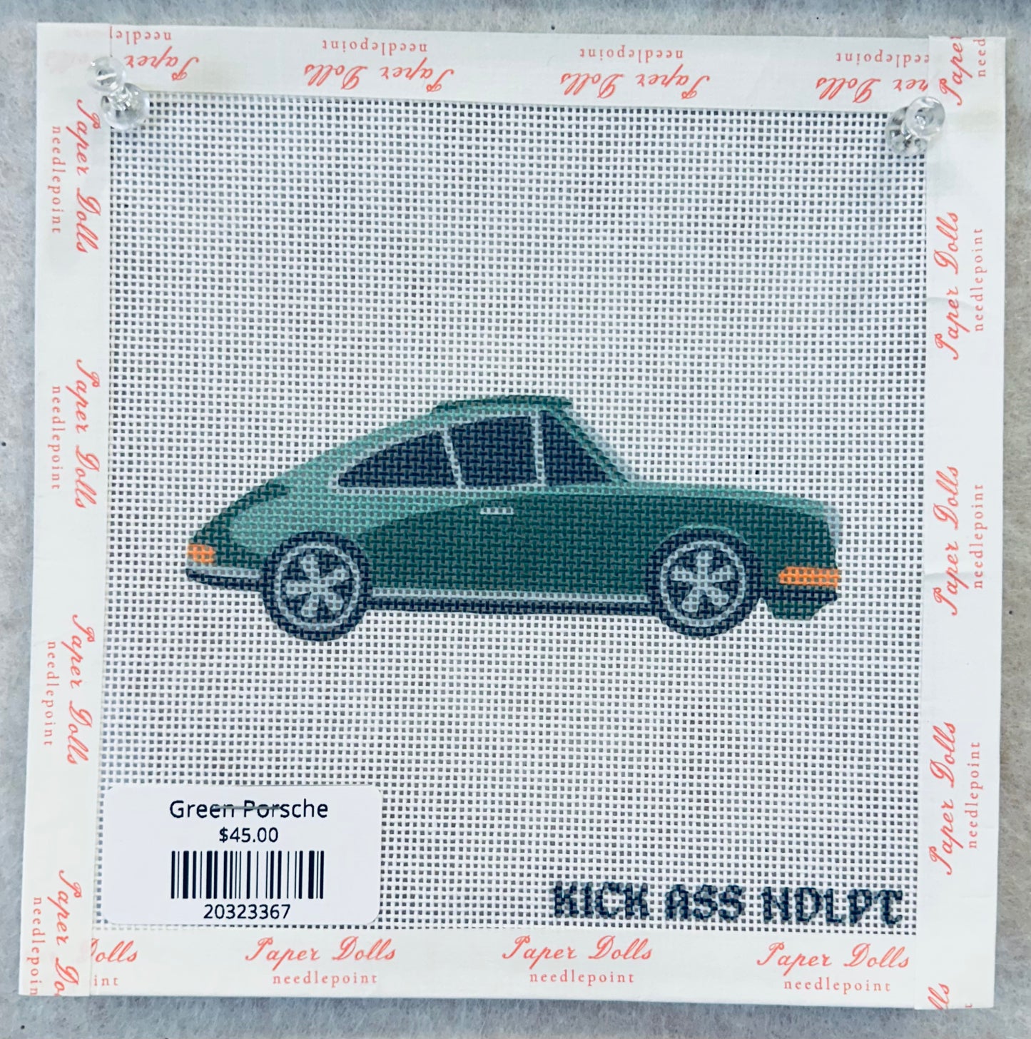 Green Porsche