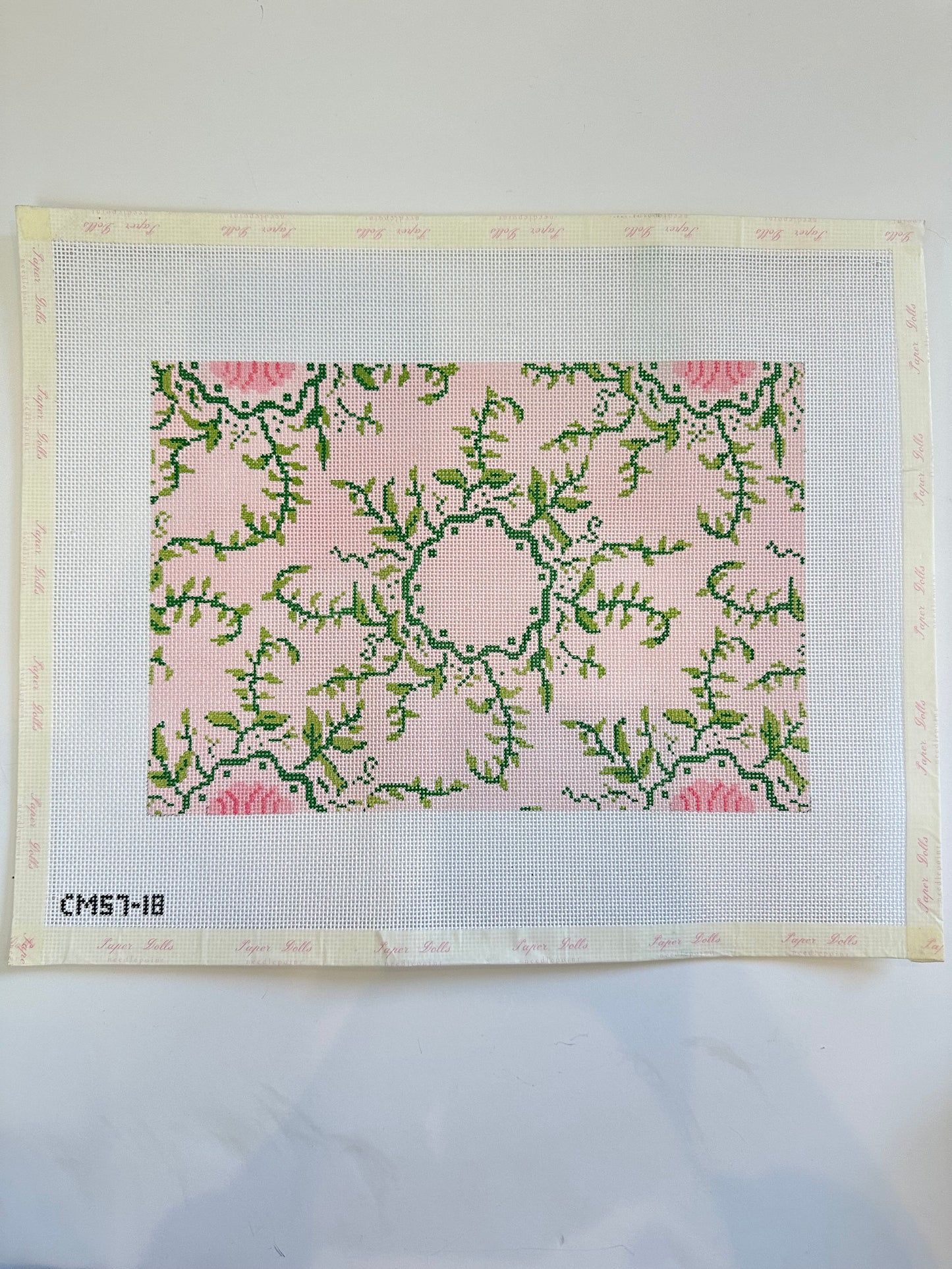 Pink Ivy Clutch